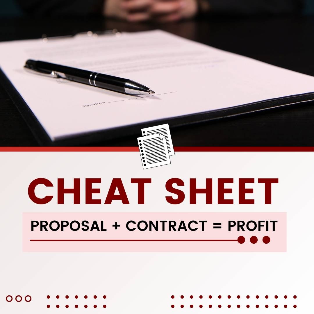 proposal plus contact equals profit