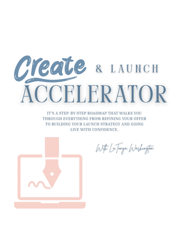 Create And Launch Accelerator