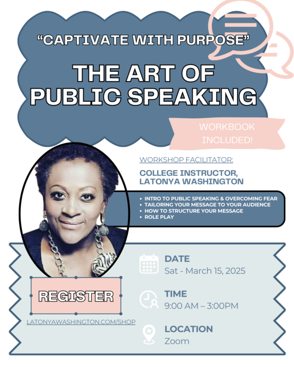 Captivate with Purpose:  The Art of Public Speaking