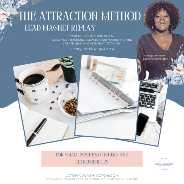 The Attraction Method: Lead Magnet Workshop Replay