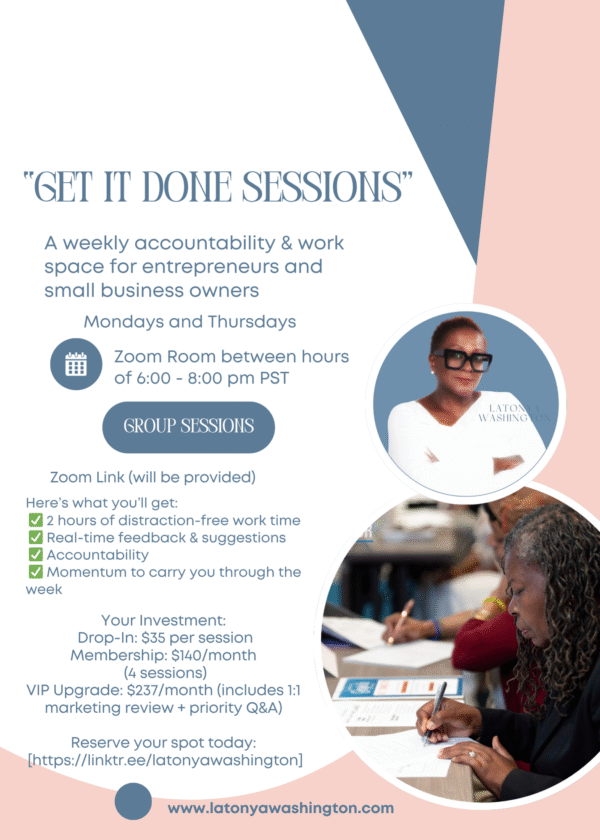 Get It Done Sessions