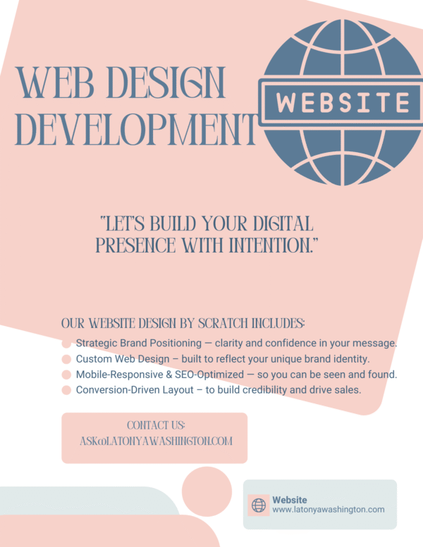 Website Design by Scratch